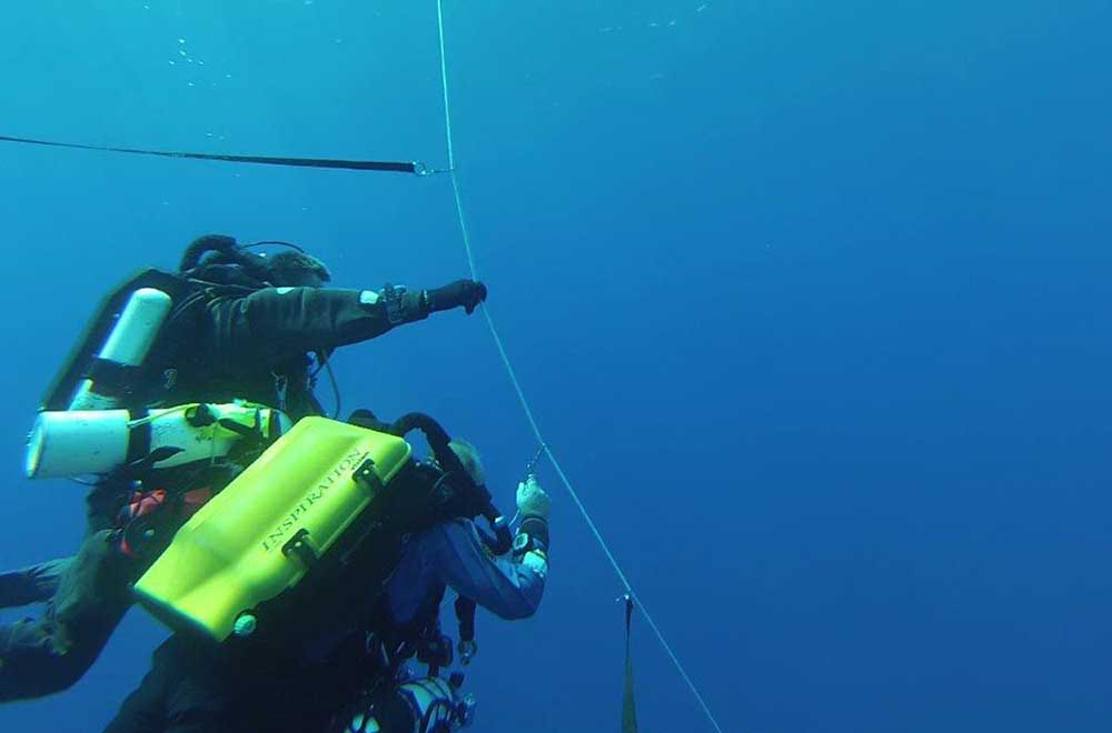 Dennis Wigg Diver Training